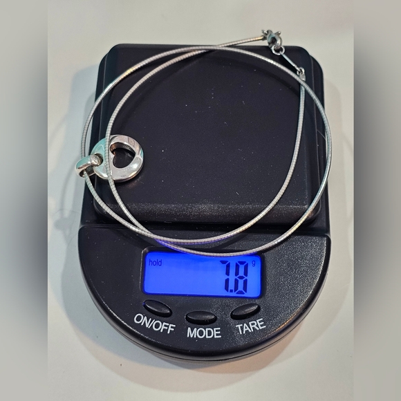 💘Tiffany & Co. Heart Circle 1999 Stencil Cut-Out Necklace in 925 STER Silver✨️ - Picture 10 of 16